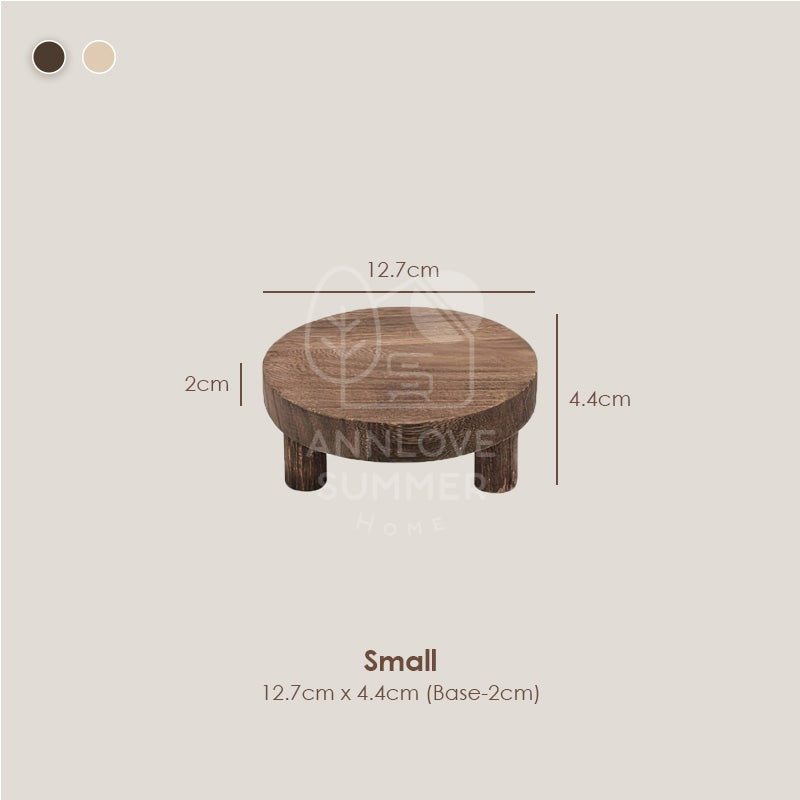Wooden Stand Home Deco (Short Feet) 🪵