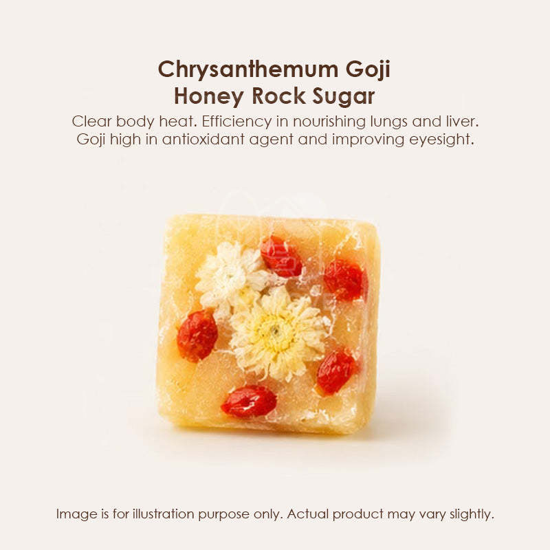 Honey Herbal Rock Sugar Cube 花茶蜂蜜冰糖块