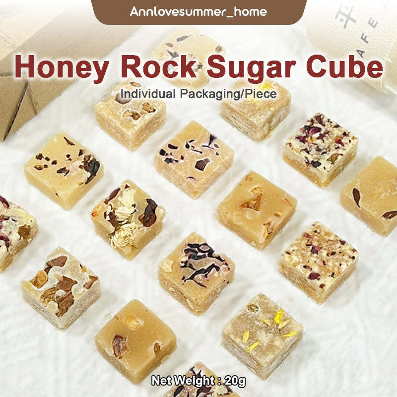 Honey Herbal Rock Sugar Cube 花茶蜂蜜冰糖块