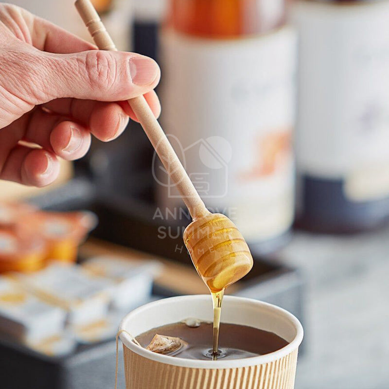 Wooden Honey Dipper 木质蜂蜜棒 ( 5pcs/set )【6cm- 15cm】