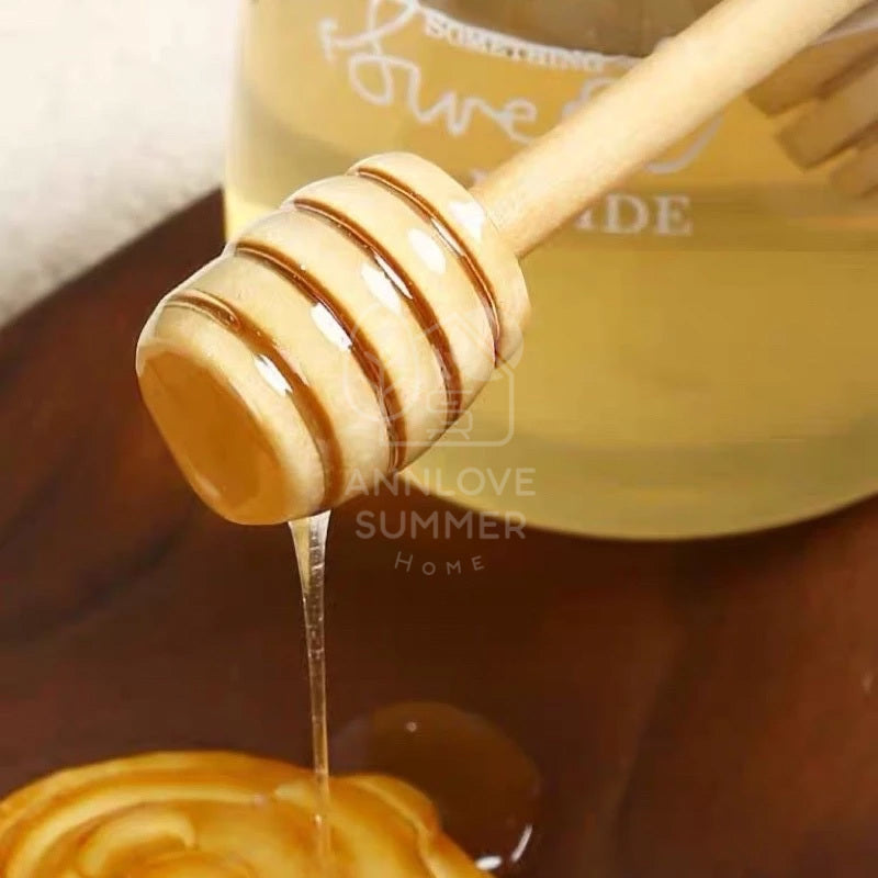 Wooden Honey Dipper 木质蜂蜜棒 ( 5pcs/set )【6cm- 15cm】