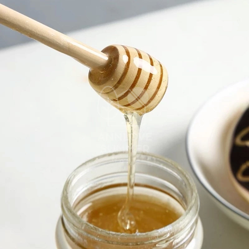 Wooden Honey Dipper 木质蜂蜜棒 ( 5pcs/set )【6cm- 15cm】