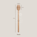 Wooden Honey Dipper 木质蜂蜜棒 ( 5pcs/set )【6cm- 15cm】