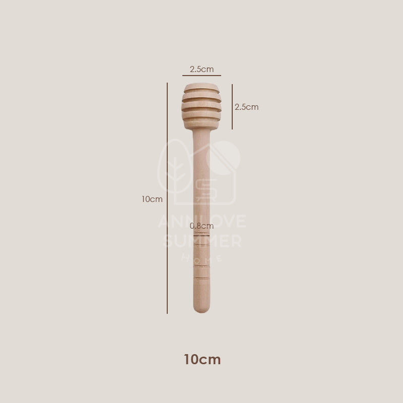 Wooden Honey Dipper 木质蜂蜜棒 ( 5pcs/set )【6cm- 15cm】