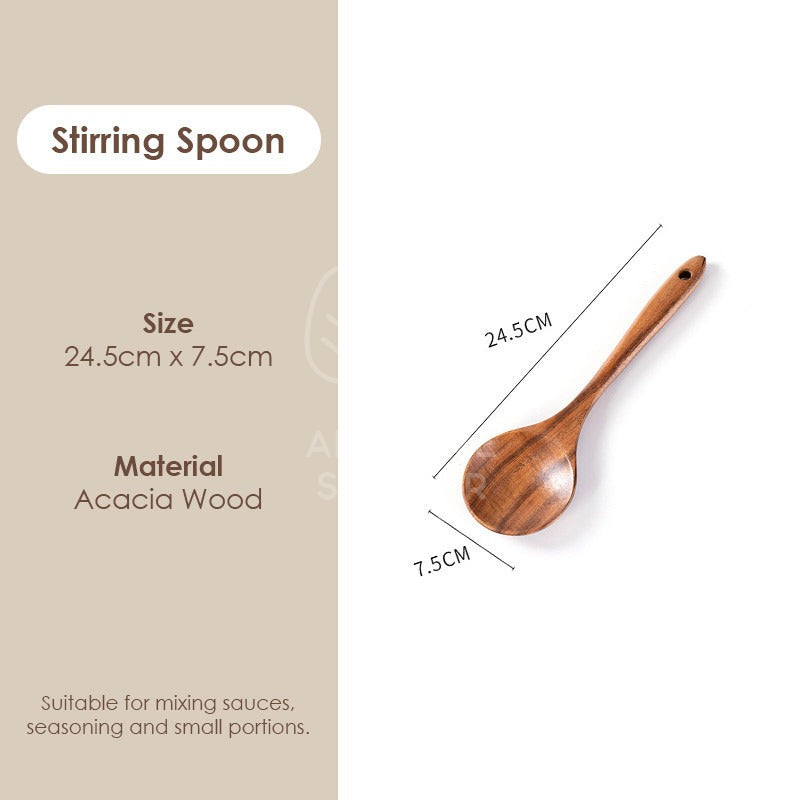 Wooden Kitchen Untensils