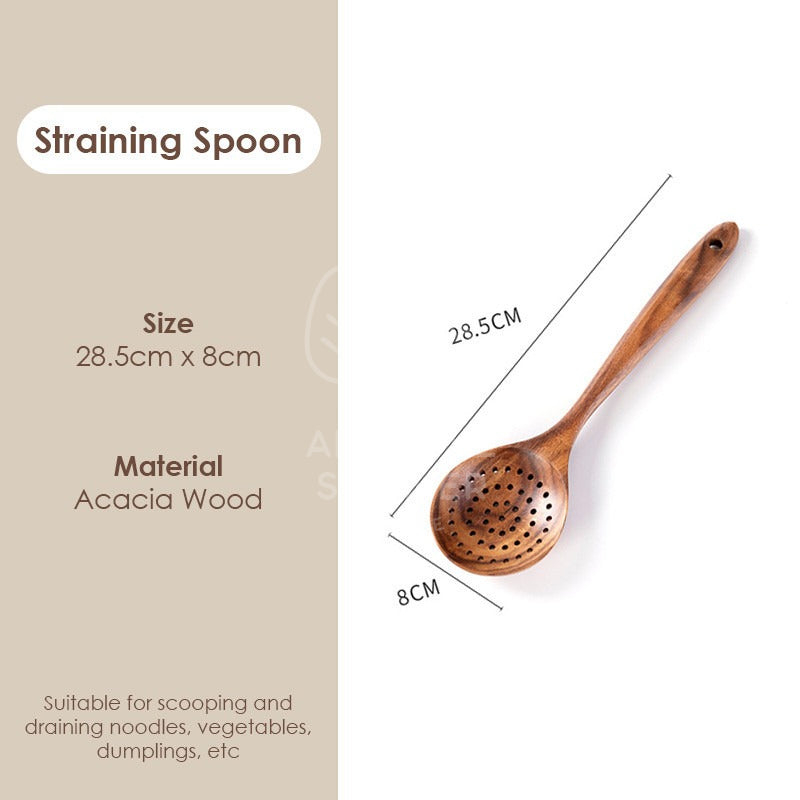 Wooden Kitchen Untensils