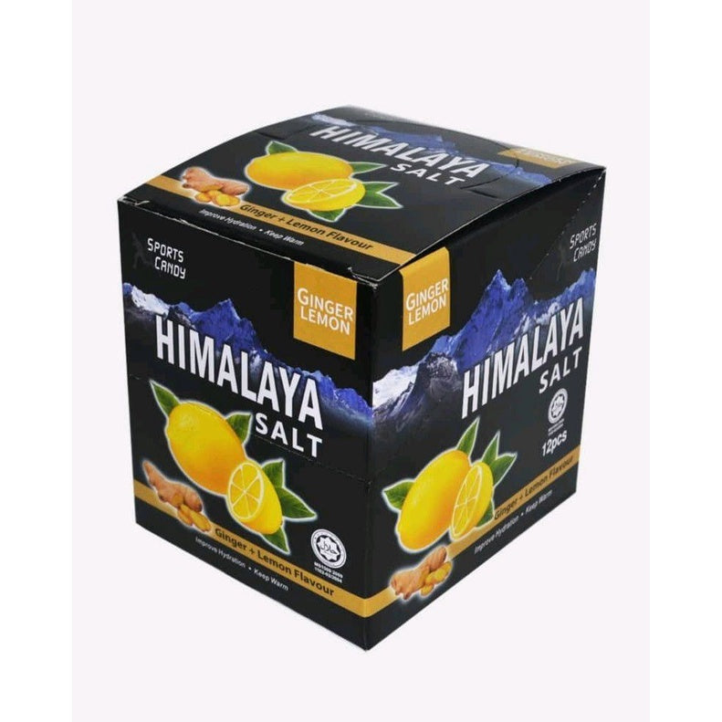 【𝗔𝗦𝗛】 [Ready Stock 1 BOX] Himalaya Sea Salt Sport Candy Lemon Mint Flavour Sweet 喜马拉雅咸糖零食 Gula Masin Food Snacks