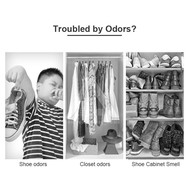 【𝗔𝗦𝗛】[2 PACKS BUNDLE] Shoe Deodorant Balls 6-Pack for Fresh Scent and Odor Control in Shoes and Cabinets