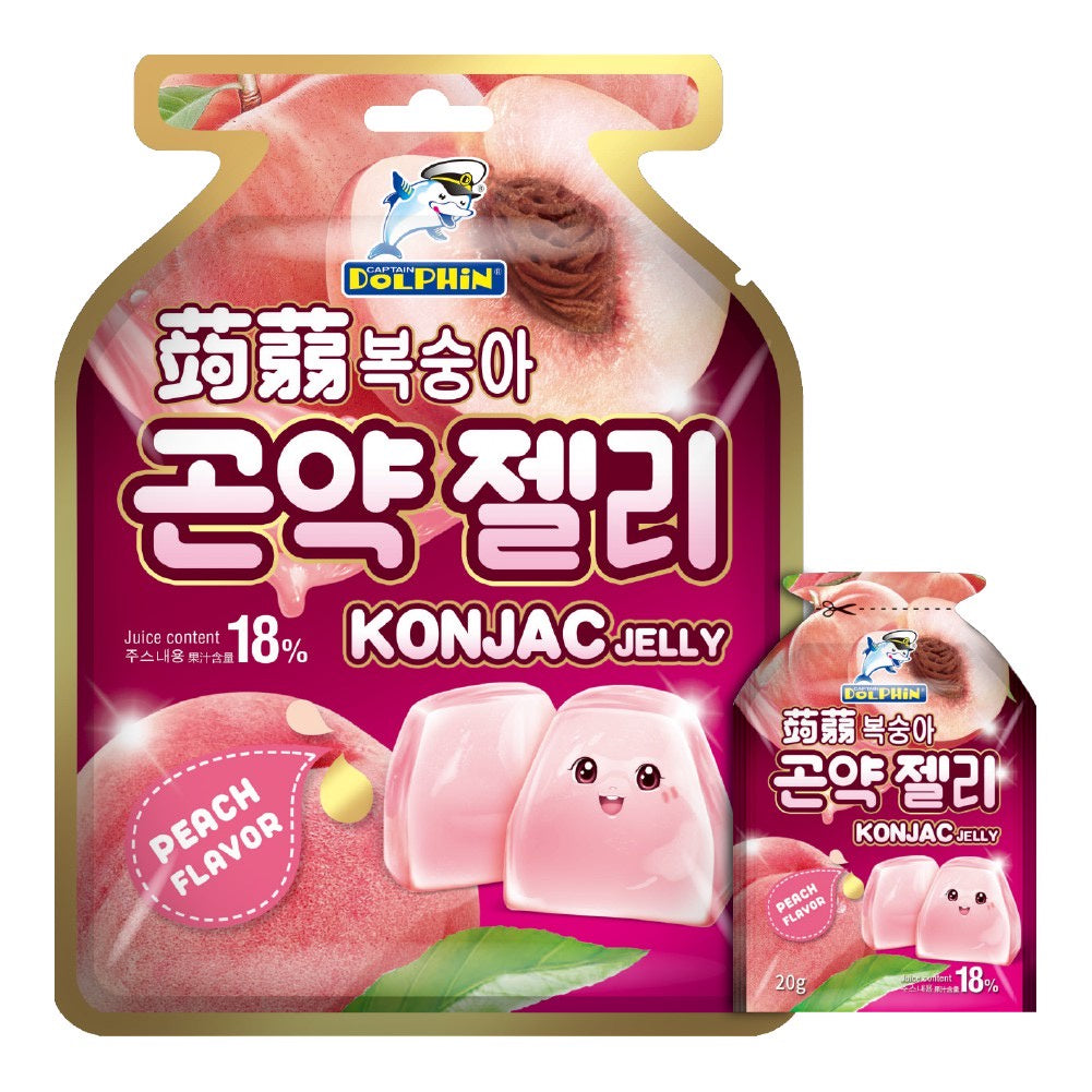 【𝗔𝗦𝗛】Ready Stock❗️【1Packs 15pcs】20g Halal Korean Konjac Jelly 18% Drinkable Juice Content Weight Loss 蒟蒻果冻 饮料