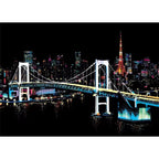 【𝗔𝗦𝗛】【BUY 2 FREE PEN】A3 Art Scratch Card (Colorful)