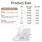 【𝗔𝗦𝗛】Rain Shoe Cover Zipper Anti-Slip Waterproof Reusable Washable Travel Kasut Kalis Air 防水鞋套