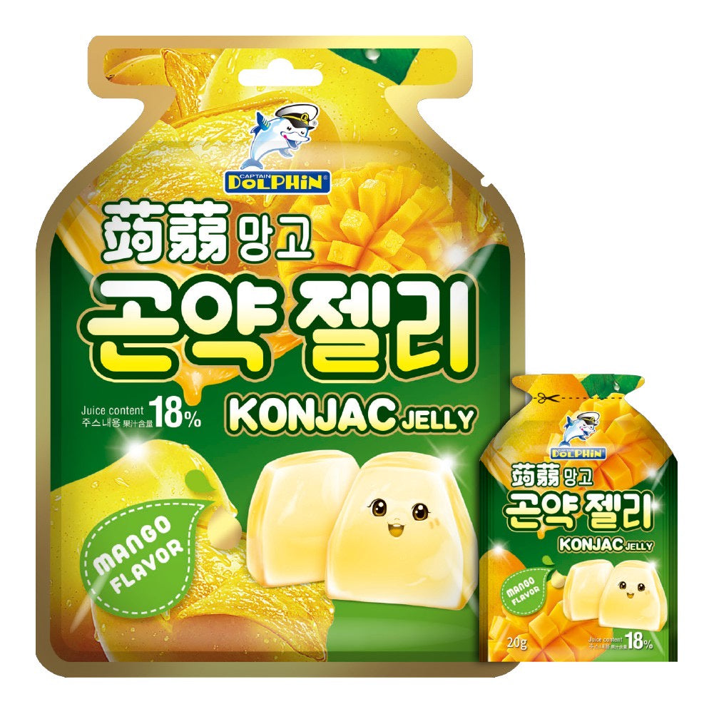 【𝗔𝗦𝗛】Ready Stock❗️【1Packs 15pcs】20g Halal Korean Konjac Jelly 18% Drinkable Juice Content Weight Loss 蒟蒻果冻 饮料