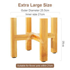 Wooden Tall Pot Stand