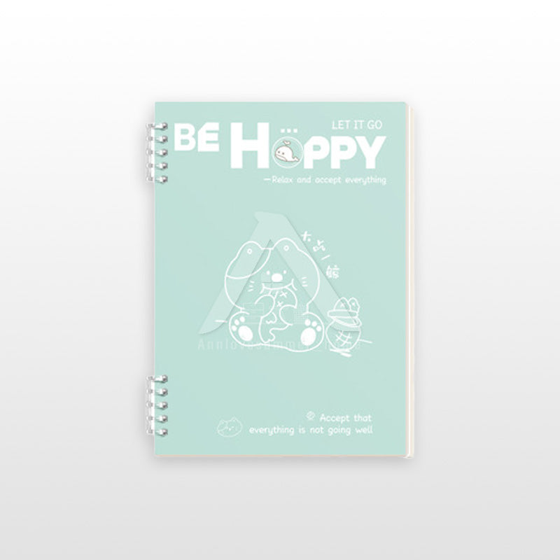 【𝗔𝗦𝗛】A5/B5 Puppy Loose-leaf Notebook, Coil Notebook, Multi-functional Diary Minimalist Notebook 线条小狗活页本
