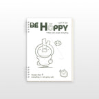 【𝗔𝗦𝗛】A5/B5 Puppy Loose-leaf Notebook, Coil Notebook, Multi-functional Diary Minimalist Notebook 线条小狗活页本