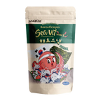【𝗔𝗦𝗛】🔥新款 SNACKISS 400克| 350克【自封袋装❗】纯素海苔脆饼 SEAVIT 饼干 零食咸蛋味