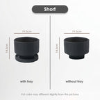 【𝗔𝗦𝗛】Nordic Ceramic Plant Pot (Footed)