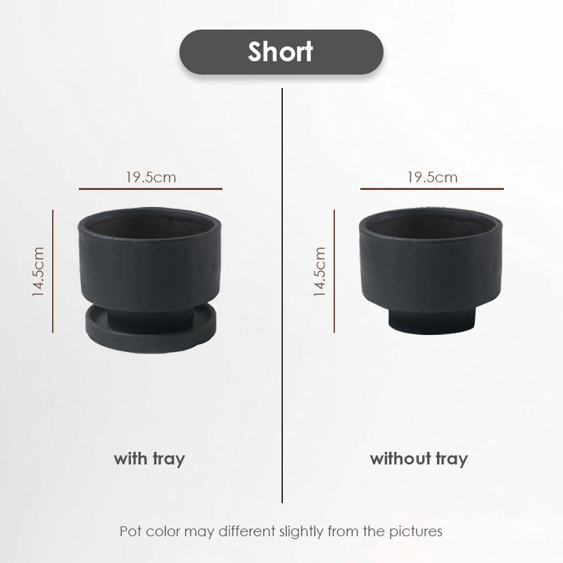 【𝗔𝗦𝗛】Nordic Ceramic Plant Pot (Footed)