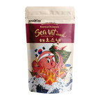 【𝗔𝗦𝗛】🔥新款 SNACKISS 400克| 350克【自封袋装❗】纯素海苔脆饼 SEAVIT 饼干 零食咸蛋味