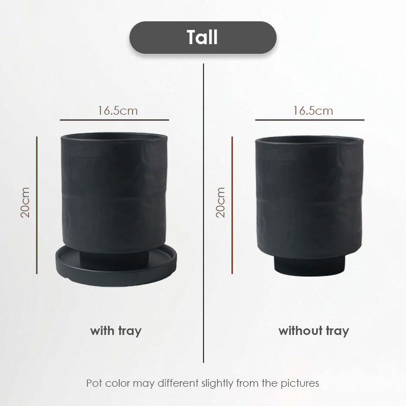 【𝗔𝗦𝗛】Nordic Ceramic Plant Pot (Footed)