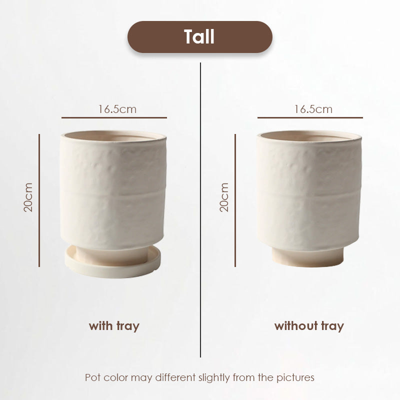 【𝗔𝗦𝗛】Nordic Ceramic Plant Pot (Footed)