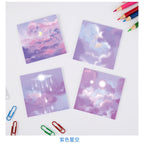 【𝗔𝗦𝗛】Sky Theme 🌥 80 Sheet Sticky Notes Sticker Marker Memo Notepad Stationery notes notebook Cute Student stationery 便利贴
