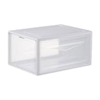 【𝗔𝗦𝗛】Hard Case Magnetic Front Door Shoe Box | Transparent Shoe Box Storage Box Sneakers Box Kasut Kotak AJ Akrilik