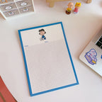【𝗔𝗦𝗛】【Snoopy Theme】Notepad Korean Ins Memopad Lovely Cute Cartoon Sticker Marker Memo Notepad Stationery 便签本 Buku Nota
