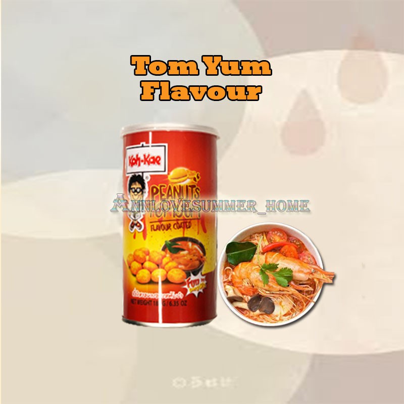 【𝗔𝗦𝗛】 (180g) Halal Thailand Koh-Kae Coated Peanut Import Snack 泰国花生豆 Kacang Makanan Ringan Healthy Nut Food Snacks