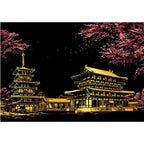 【𝗔𝗦𝗛】【BUY 2 FREE PEN】A3 Art Scratch Card (Colorful)