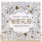 【𝗔𝗦𝗛】Only RM9.9❗️96 pages Secret Garden Series Coloring Book Thick Colouring Book Stress Relieve BookBukuWarna秘密花园填色本