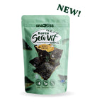 【𝗔𝗦𝗛】🔥新款 SNACKISS 400克| 350克【自封袋装❗】纯素海苔脆饼 SEAVIT 饼干 零食咸蛋味