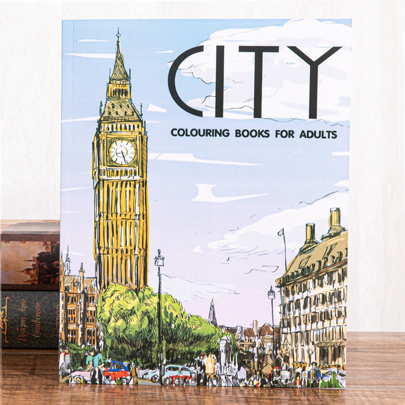 【𝗔𝗦𝗛】Harry Potter Colouring Book 96 pgs Adult Pressure relief Relax Kids Buku Warna Dewasa