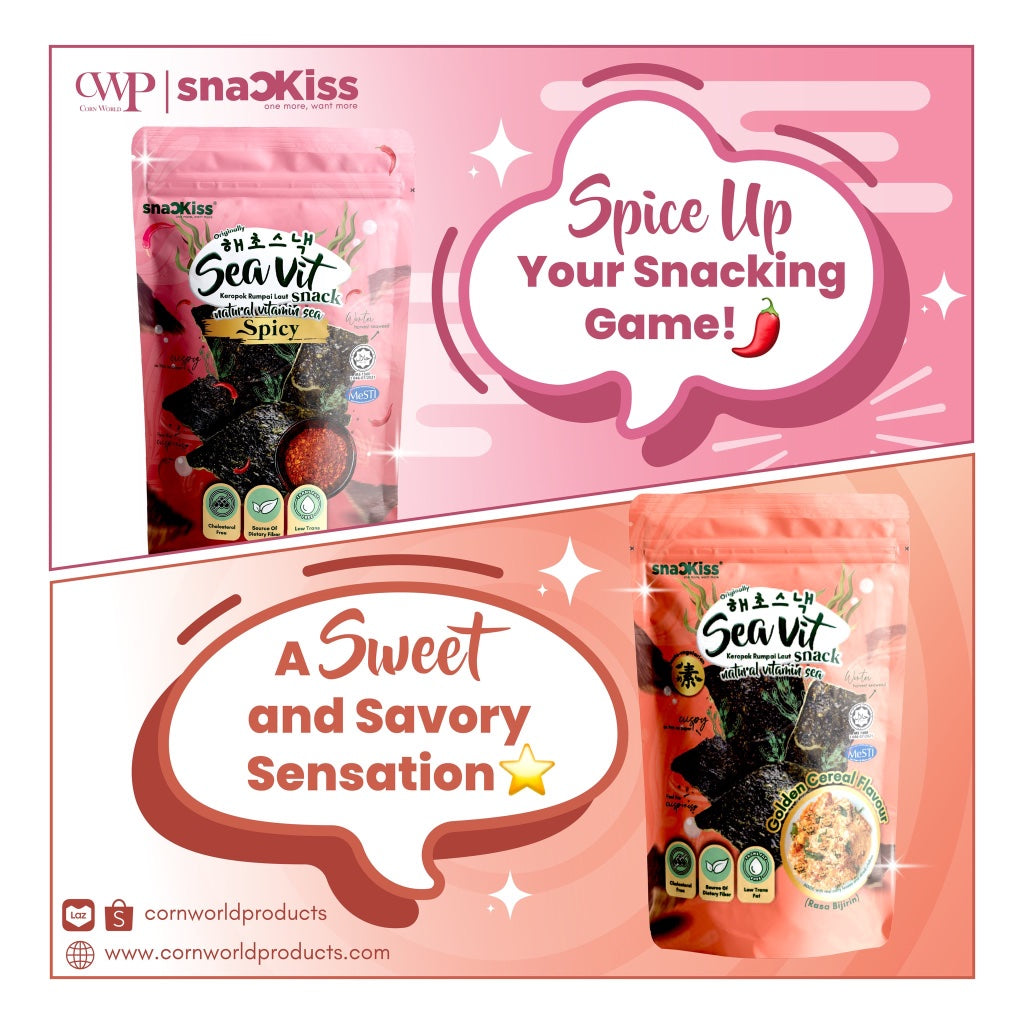 【𝗔𝗦𝗛】 50g/45g Snackiss Seavit