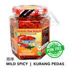 【𝗔𝗦𝗛】SERUNDING IKAN ASLI CILI (HALAL) Ikan Renyah Cili 100% Hidangan Homemade Cooking Dried Fish Floss 115g 香脆鱼松拌料