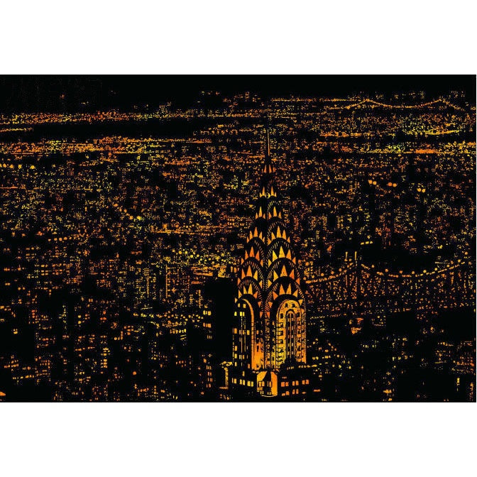 【𝗔𝗦𝗛】【BUY 2 FREE PEN】A3 Art Scratch Card (Gold)