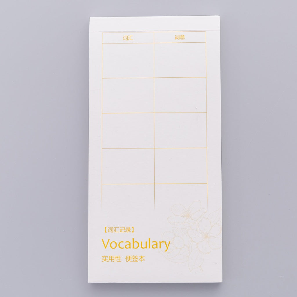 【𝗔𝗦𝗛】Pocket Notebook Memo To Do List Memo Pad Portable Small Notepad Buku Nota Kecil便签本 笔记本