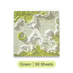 【𝗔𝗦𝗛】Landscape Oil Painting Sticky Note INS Scenery Sticky Note Memo Pad 风景油画便利贴