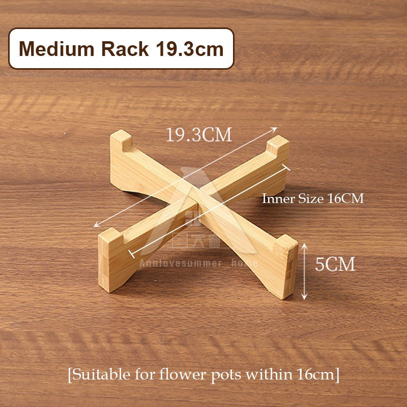 Wooden Bonsai Display Stand