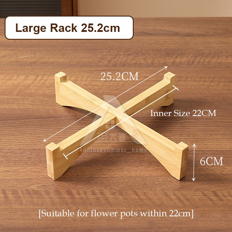 Wooden Bonsai Display Stand