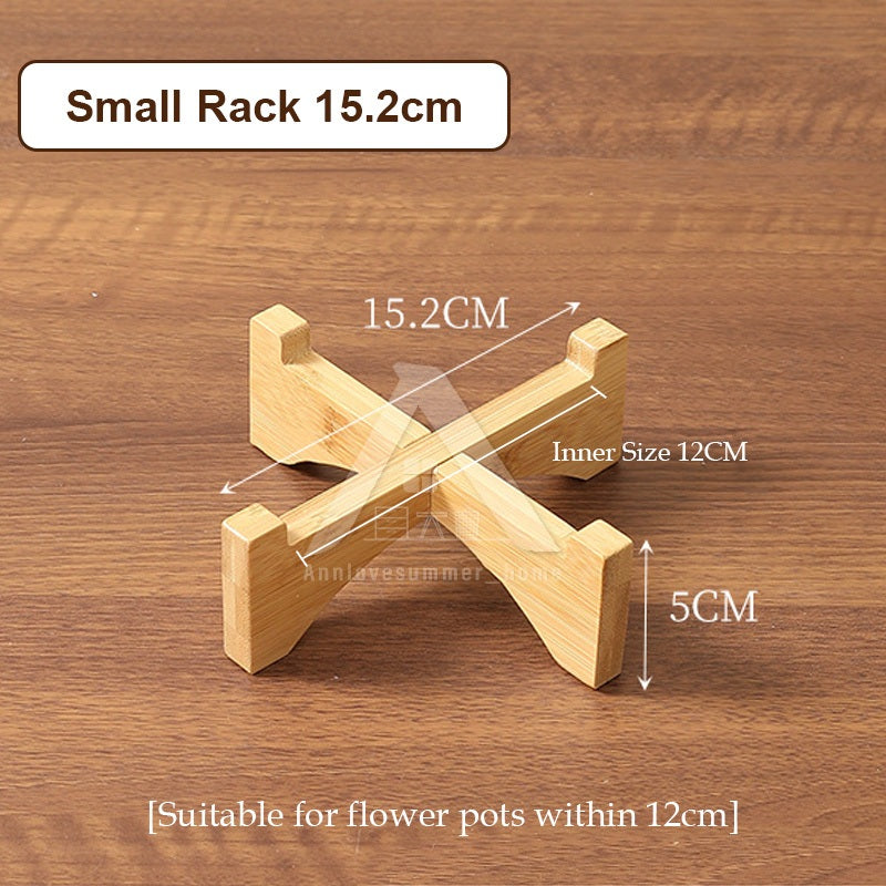 Wooden Bonsai Display Stand
