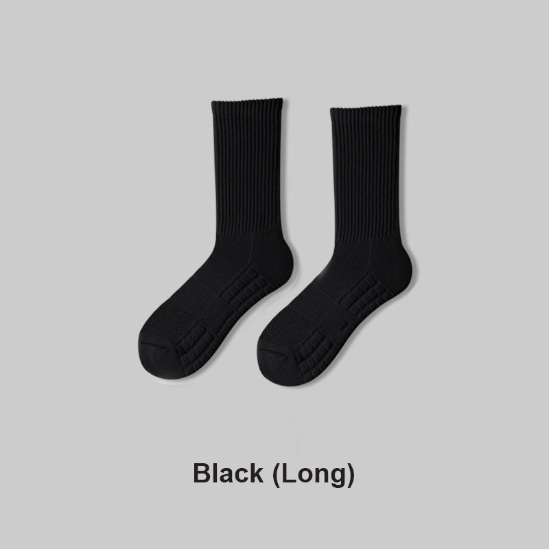 【𝗔𝗦𝗛】Sport Sock Anti Slip / Sarung Kaki / Unisex Socks Socking For Running Basketball Badminton