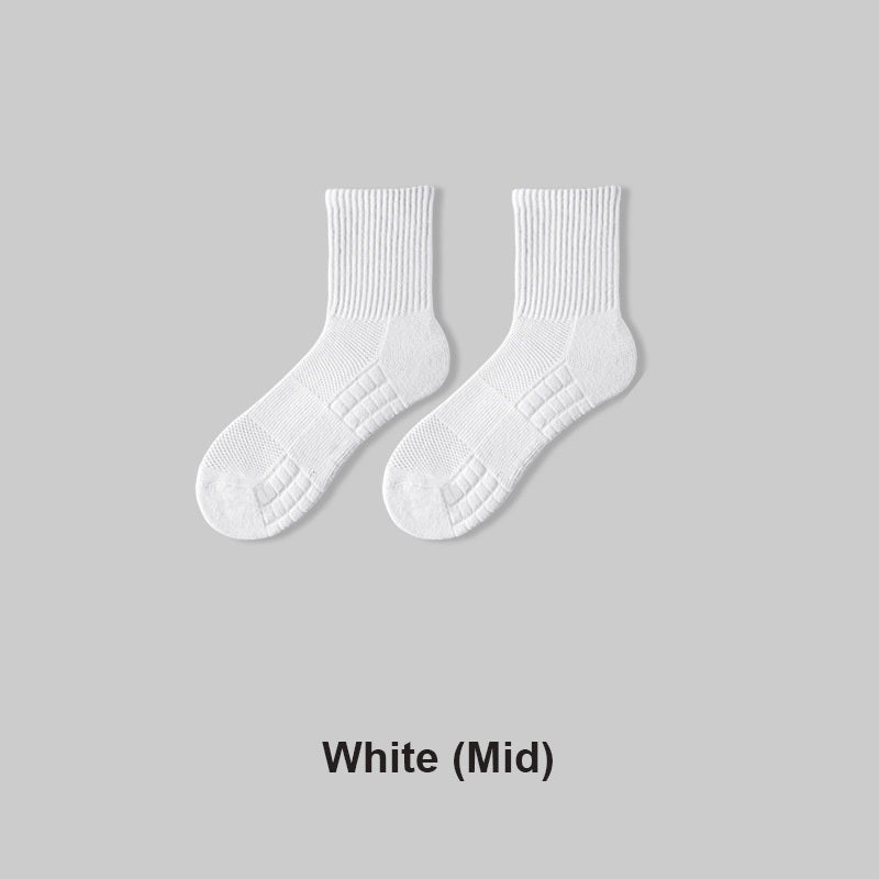 【𝗔𝗦𝗛】Sport Sock Anti Slip / Sarung Kaki / Unisex Socks Socking For Running Basketball Badminton