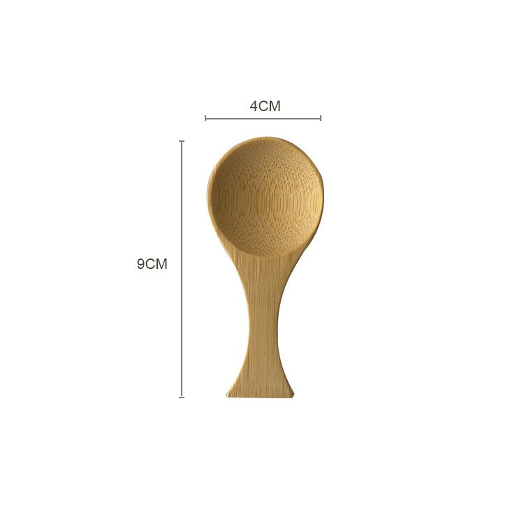 【𝗔𝗦𝗛】Bamboo Spoon Short Handle Milk Powder Spoon Teaspoon Baby Meals Tableware 竹木勺茶勺