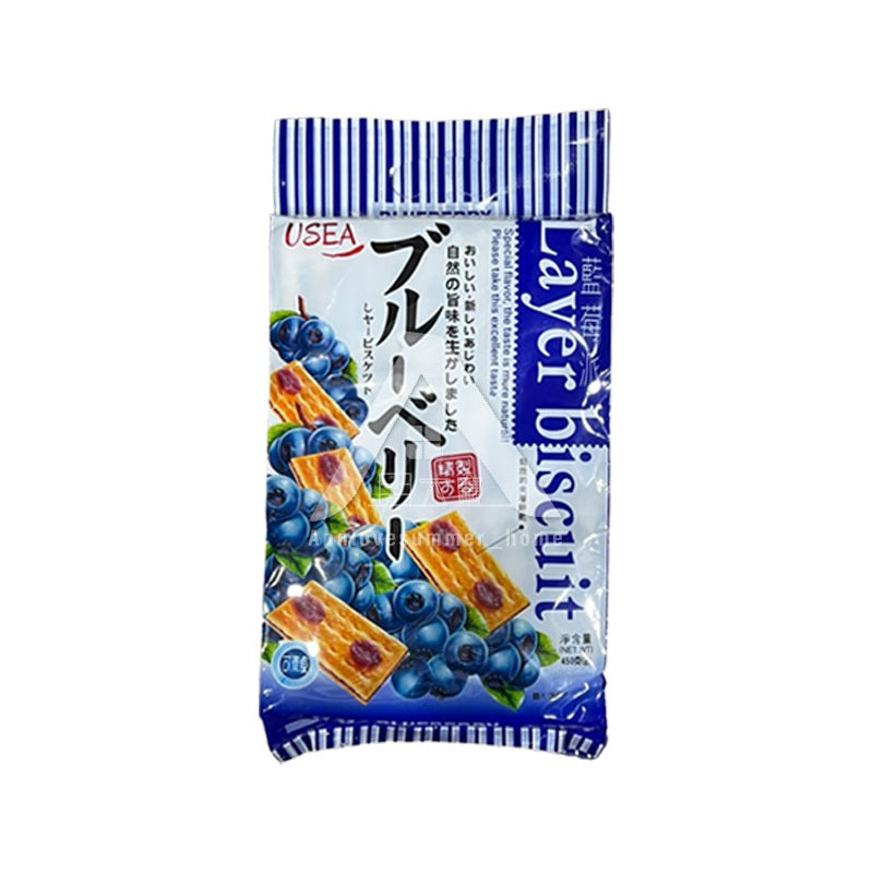 【𝗔𝗦𝗛】Gel Layer Biscuits Strawberry, Blueberry & Grape 450gm 草莓/蓝莓/葡萄夹层饼干