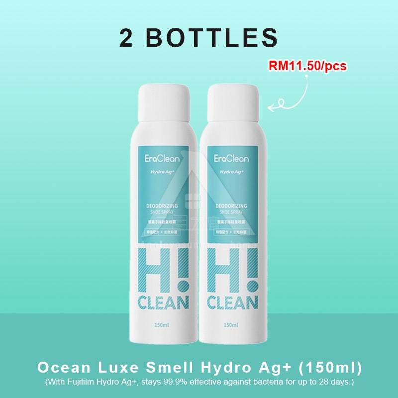 【𝗔𝗦𝗛】100% Authentic Era Clean Shoe Deodorant Spray (BUY 3 FREE 1) 150ml Antibacterial Spray Kasut 鞋子除臭噴霧