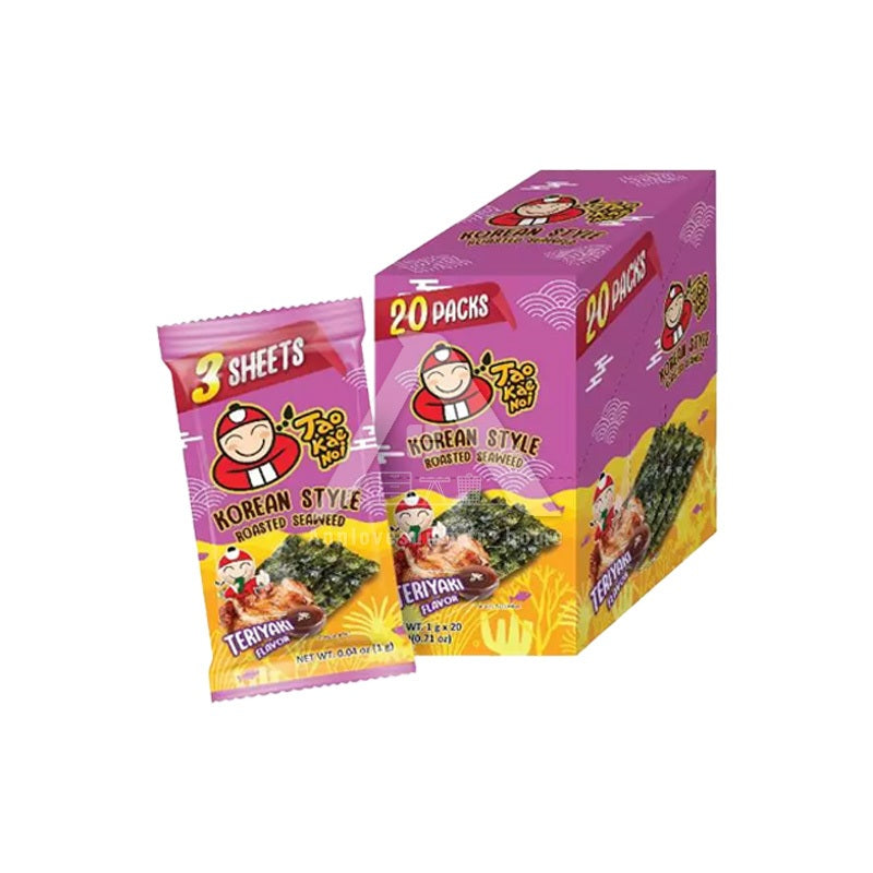 【𝗔𝗦𝗛】Tao Kae Noi Korean Seaweed Classic / Teriyaki 1G