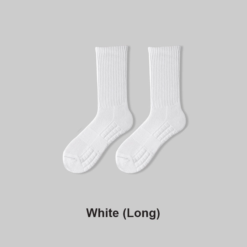 【𝗔𝗦𝗛】Sport Sock Anti Slip / Sarung Kaki / Unisex Socks Socking For Running Basketball Badminton