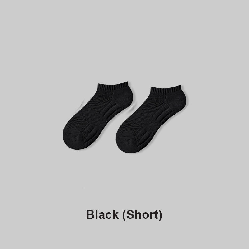 【𝗔𝗦𝗛】Sport Sock Anti Slip / Sarung Kaki / Unisex Socks Socking For Running Basketball Badminton