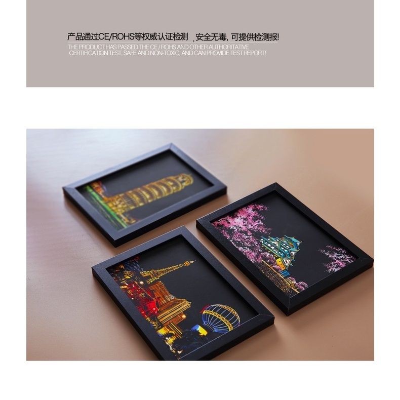 【𝗔𝗦𝗛】【4 in 1】A5 Scratch Card (Colorful)